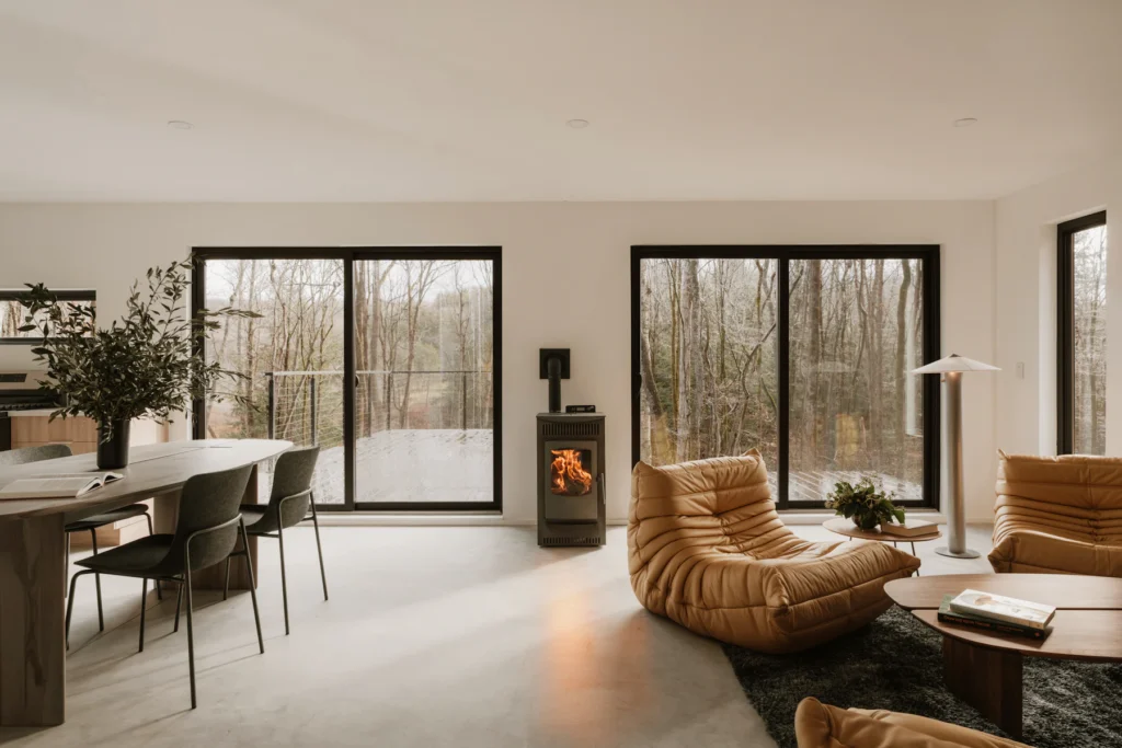 Warmth for a modern home — inspiration photo